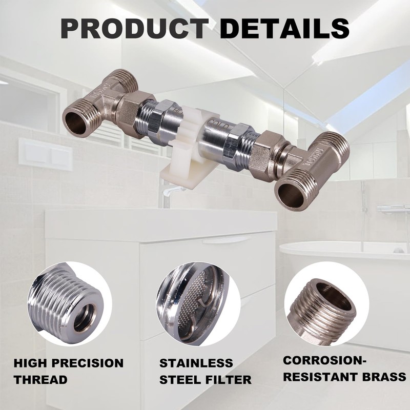 Sensor Valve Kit for Instant Hot Water Recirculating Pump Bypass