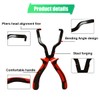 ZIMISI Fuel Line Plier, Quick Disconnect Release Removal Tool, Petrol