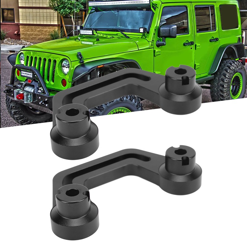 Pair A Pillar Windshield Light Mounting Bracket Replacement for Jeep