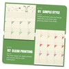 Ciieeo Planner Sheets 10 Sheets Daily Planner for Students Adults