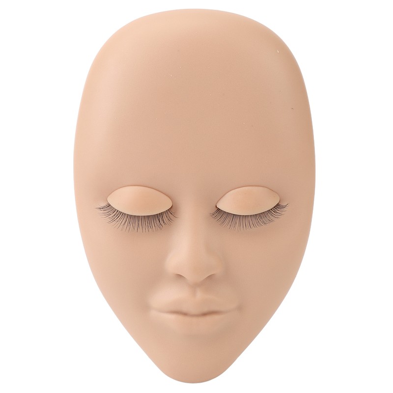 3pcs Eyelash Mannequin Head Lash Extension Training Practice Head with