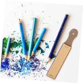 Cabilock Red Pencils 4Pcs Sandpaper Sharpener Sketch Sandpaper Pencil Sharpener Pointer Art Drawing Tool Sharpening Pastel Sticks for Adults Teens Artists Pen Pencil