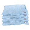 Healeved 4pcs Bamboo Charcoal Bags Activated Charcoal Purifying Bags for
