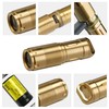 MecArmy X2S Stainless Steel LED Flashlight, Mini EDC Rechargeable Keychain