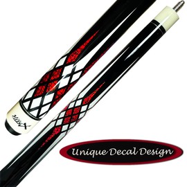 Tai ba cues Pool Cue Pool Stick with Case, 13mm Tip, 58", Hardwood Canadian Maple Professional Billiard Stick 19,20,31 Oz (Selectable)-Blue, Red, Green Pool Cue Stick