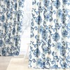 HPD Half Price Drapes PRTW-D40-108 Printed Cotton Twill Curtain (1
