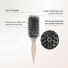 Mmaxboss Cepillo Para Cabello Rizado Para Mujeres,Horquilla De Metal En