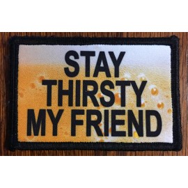 1x4 Team America Morale Patch Tactical Military USA Hook Badge Army Flag