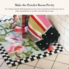 MACKENZIE-CHILDS Bath Rug, Bath Mat for Bathroom Use, Cotton Rug,