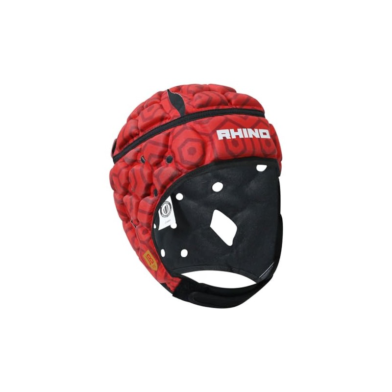 Rhino JB VII Headguard Red JL