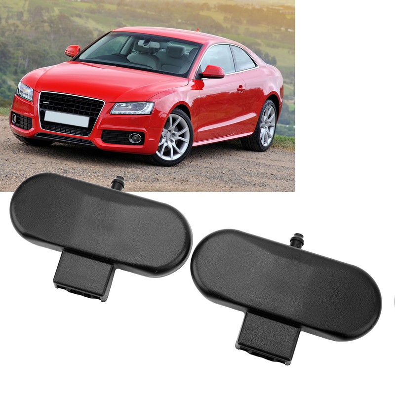 2PCS Heated Windshield Washer Spray Nozzles Jet Left Right Efficient