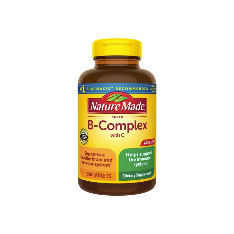 Nature Made Super B Complex with Vitamin C and Folic