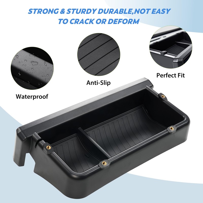 Thousand-Hill Range Dashboard Storage Box Compatible with 2024-2025 Tacoma Accessories,14-inch