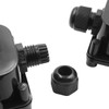 5 PCS Waterproof Black IP68 Plastic Cable Wire Connector Gland
