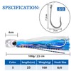Saltwater Trolling Lures Set of 5pcs 9 inch/23cm Fishing trolling