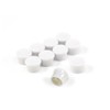 Small High Power White Memo Board Magnets for Fridge, Whiteboard,