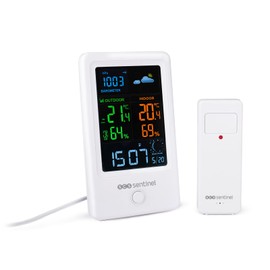 SCS Sentinel - HCN0076 - Weather Station with Wireless Outdoor Probe - Meteocolor