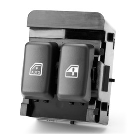 Power Window Switch Replacement for 1996 1997 1998 1999 2000 Chevy Express 1500 2500 3500 & GMC Savana 1500 2500 3500 Van Front Left Driver Side Window Switch Control Button 15728438 15047832 SW5753