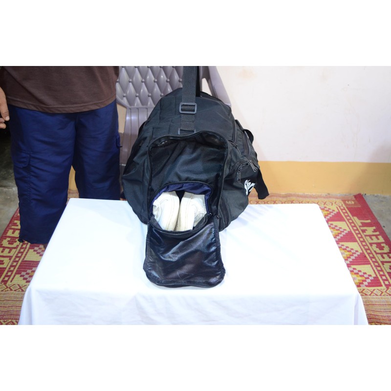 Large Holdall Bag, 35L - Polyester Twill, 6 External Pockets,