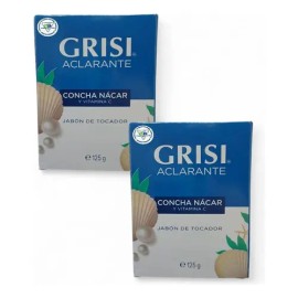 2 Jabón Concha Nácar 125g Grisi                                                                                                                       