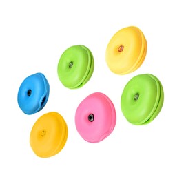 CIYODO 6 Pcs Turtle Earbuds Keeper Portable Wire Storage Box Tangle Cable Organizer and Shortener for Headset and Earphone Wires Compact Design Color