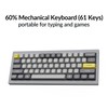 Keychron Q4 Wired Custom Mechanical Keyboard, 60% Layout QMK/VIA Programmable