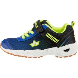 Lico Unisex Children's Barney Vs Trainers, Blue black lemon