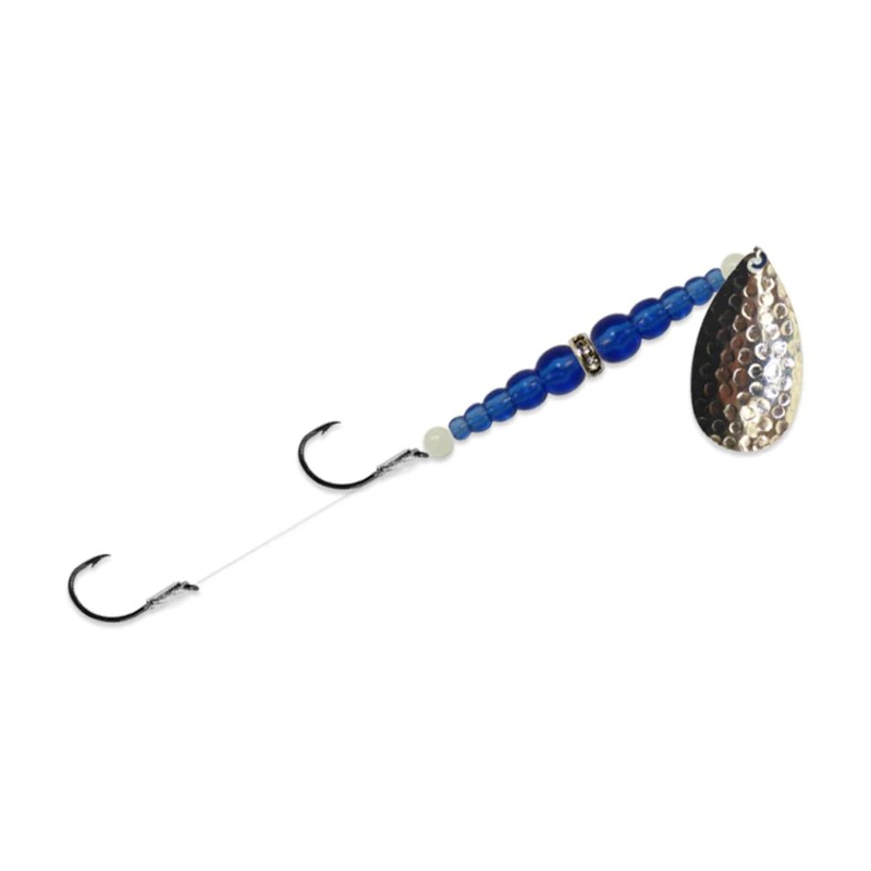Mack's Lure Double Whammy, Chartreuse FLO Naranja/FLO Chartreuse, Talla 8