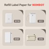 NIIMBOT 3 Rolls Labels for D11/D110/D101/H1S, Thermal Printer Labels 0.55"