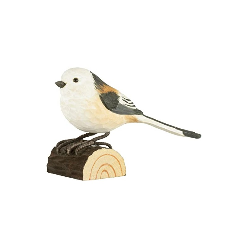 WILDLIFEGARDEN Wildlife Garden WG420 DecoBird Tail Tit - Hand Carved