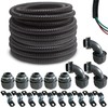 (1/2" Dia * 50 Feet) Yariwiz Black Special Extra Flexible