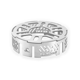 Mitoland Single Burner, Trivet, General Purpose ST-310, ST-330, ST-340, Camping, Outdoors, Mountain Climbing, Cooking, Stainless Steel, M Size