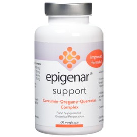 Epigenar Curcumin Oregano Quercetin Complex 60 Vegi Capsules, 30 g
