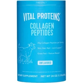 Péptidos de colágeno de Vital Proteins, sin sabor, 1,5 libras (680 gr), aporta 20 g de péptidos de colágeno por porción, Apoyo para la piel, el cabello y uñas, asi como la salud de las articulaciones
