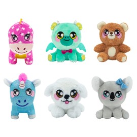 Squeezamals 3Deez Core 3.5” Plush, Slow Rise, Sweetly Scented, One Randomly Selected Plush