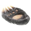 Wilcor Black Bear Paw Soap Dish/Trinket Tray, 6"