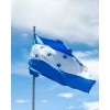 Bandera Pais Honduras 1.5m X 90cm Hondureña Poliester Futbol