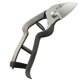 Yoshiri Pruning Shears, Tsugaru Shape, Made in Japan, Made in Japan in Sanjo, Niigata Prefecture, High Quality, Professional Specifications, Hand Made by Blacksmiths, Professional Specifications, For