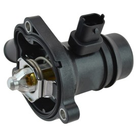 TRQ Thermostat Coolant Housing Water Outlet Compatible with Chevy Buick 1.4L