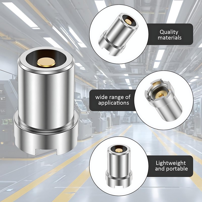 GEDEUBAN 8 PCS 510 Thread Magnetic Adapter for Electronic Devices