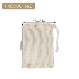 LICQIC 2 Pcs Sisal Soap Bag, Exfoliating Soap Bags for Lathering and Exfoliating in The Shower