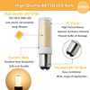 ZSSXOLED BA15D LED Bulb 120 Volt Dimmable 6W Double Contact