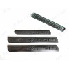 GMC OVERLAY 3PCS Matte Black Door Rear Elevation Emblem Badge