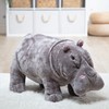 Melissa & Doug Giant Hippopotamus - Lifelike Stuffed Animal (Over