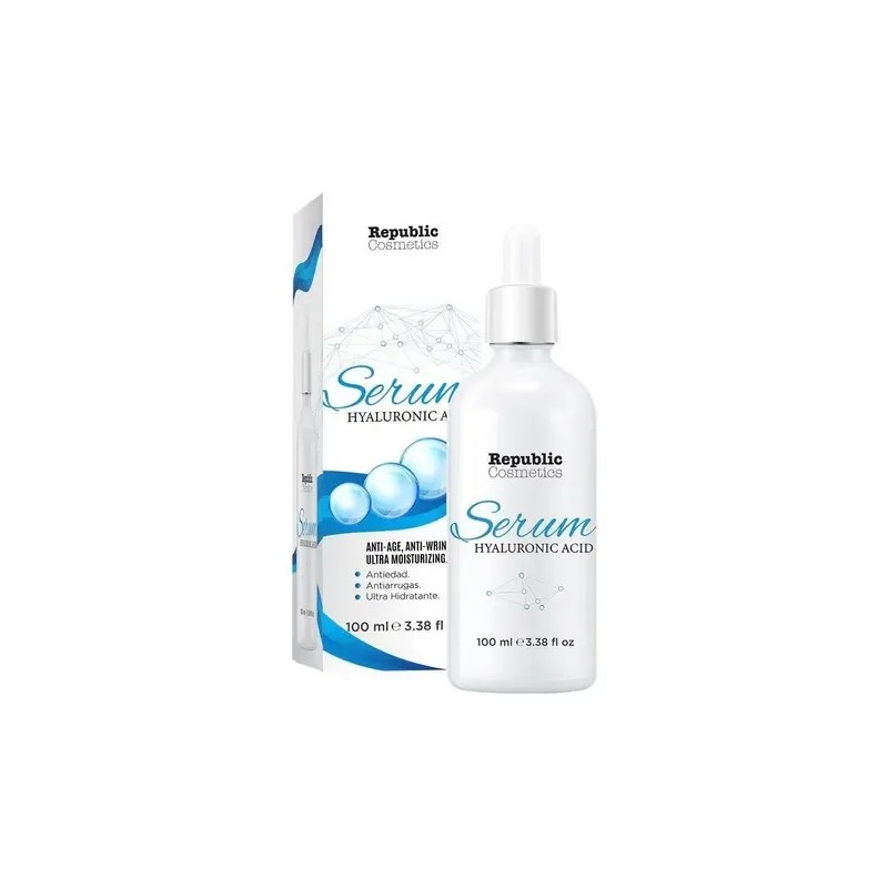 Serum De Ácido Hialurónico 100 Ml - Repubic Cosmetics