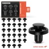 A-Premium 30PCS Nylon Front Fender Liner Retainer Clips Push-Type Compatible
