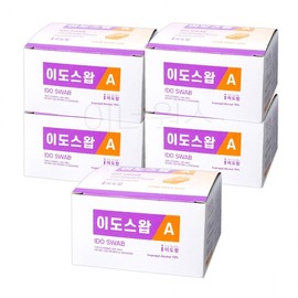 Ido Swap A 100 sheets x 5 Isopropyl for disinfection alcohol swab
