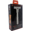 Van Der Hagen Maquinilla De Afeitar Ajustable Giratoria Plata Mate