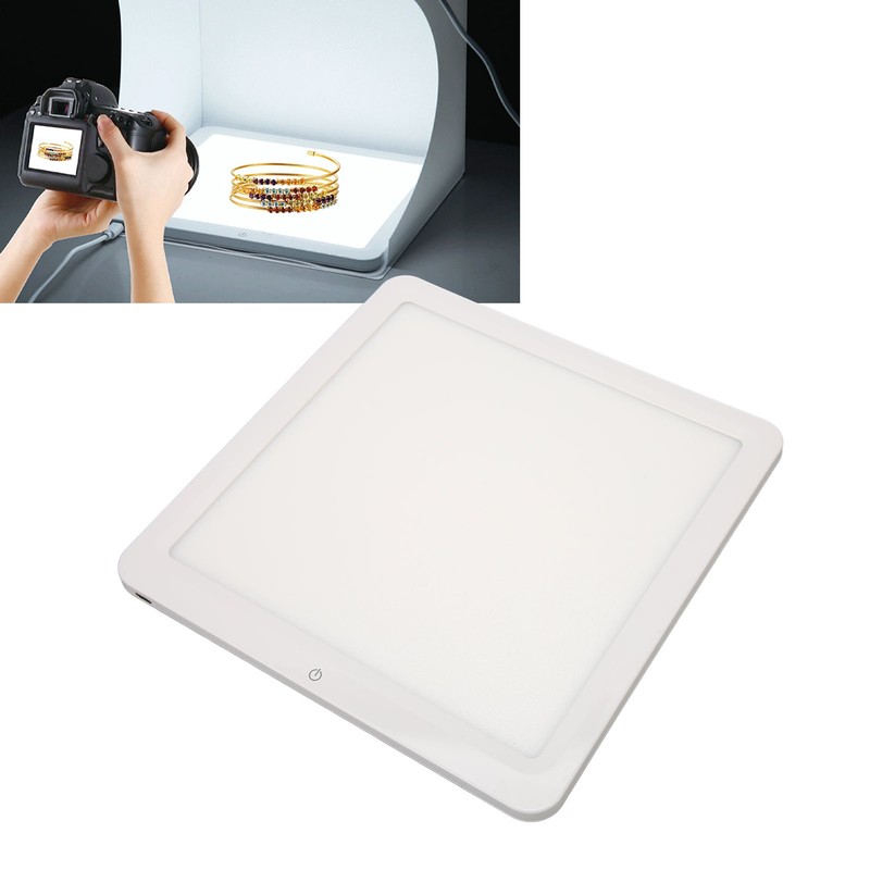 PULUZ Shadowless Lamp Panel Pad 22cm LED Photography Shadowless Bottom