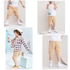BINIDUCKLING Boys Summer Elastic Waist Shorts - School Uniforms Pull-on